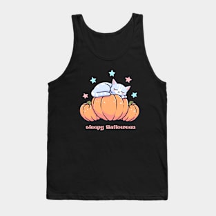 Sleepy Halloween Tank Top